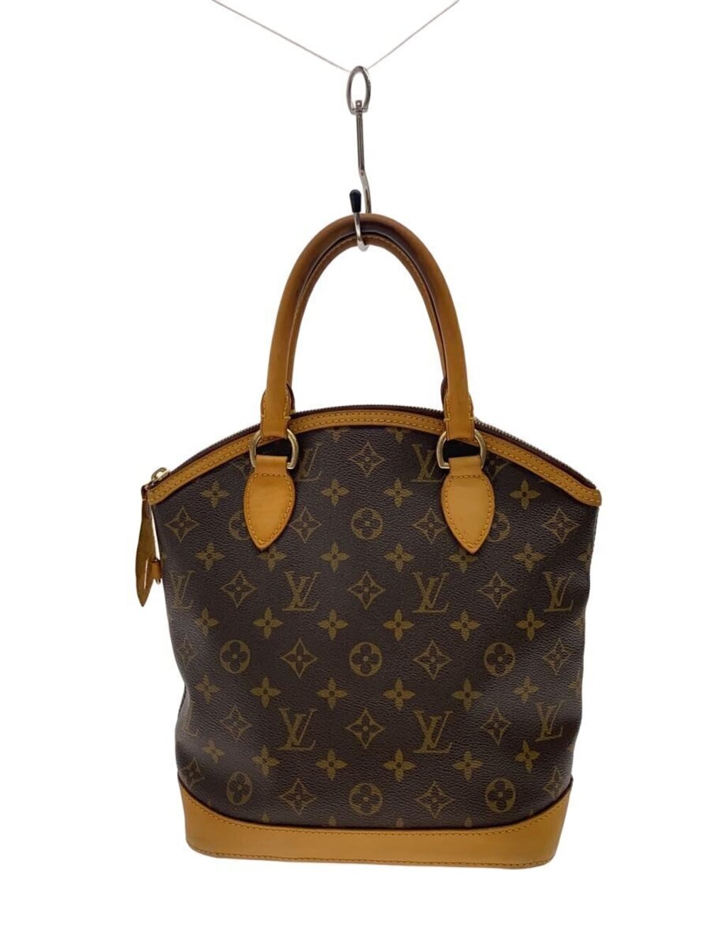 LOUIS VUITTON Lockit Monogram Canvas Brown All over